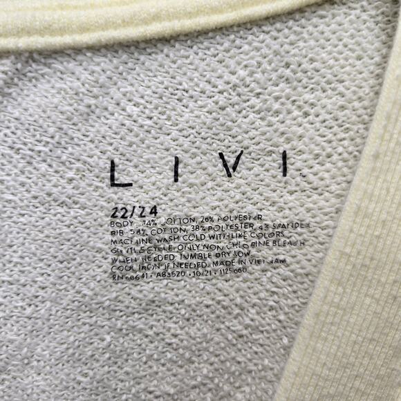 Livi Lane Bryant Faux Wrap Surplice Sweater Size 22/24 - Picture 3 of 5